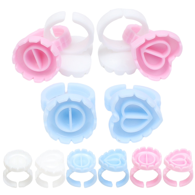 Body Jewelry Tattoo - 100 adet/torba Tek Kullanımlık Kirpik Uzatma