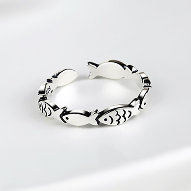 Body Jewelry Wholesale - 925 Ayar Gümüş Balık ​ Kadınlar