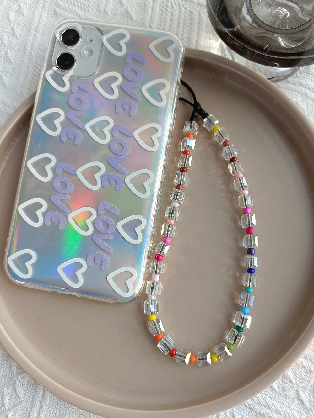 Body Jewelry Wholesale - Bts telefon süsü temizle kristal küp