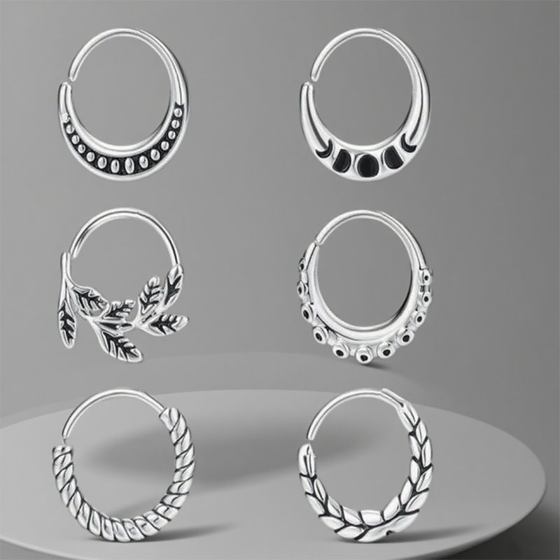 6 parçalı kadın burun halkası  - Body Jewelry Metal Types incelemesi ve fiyatı