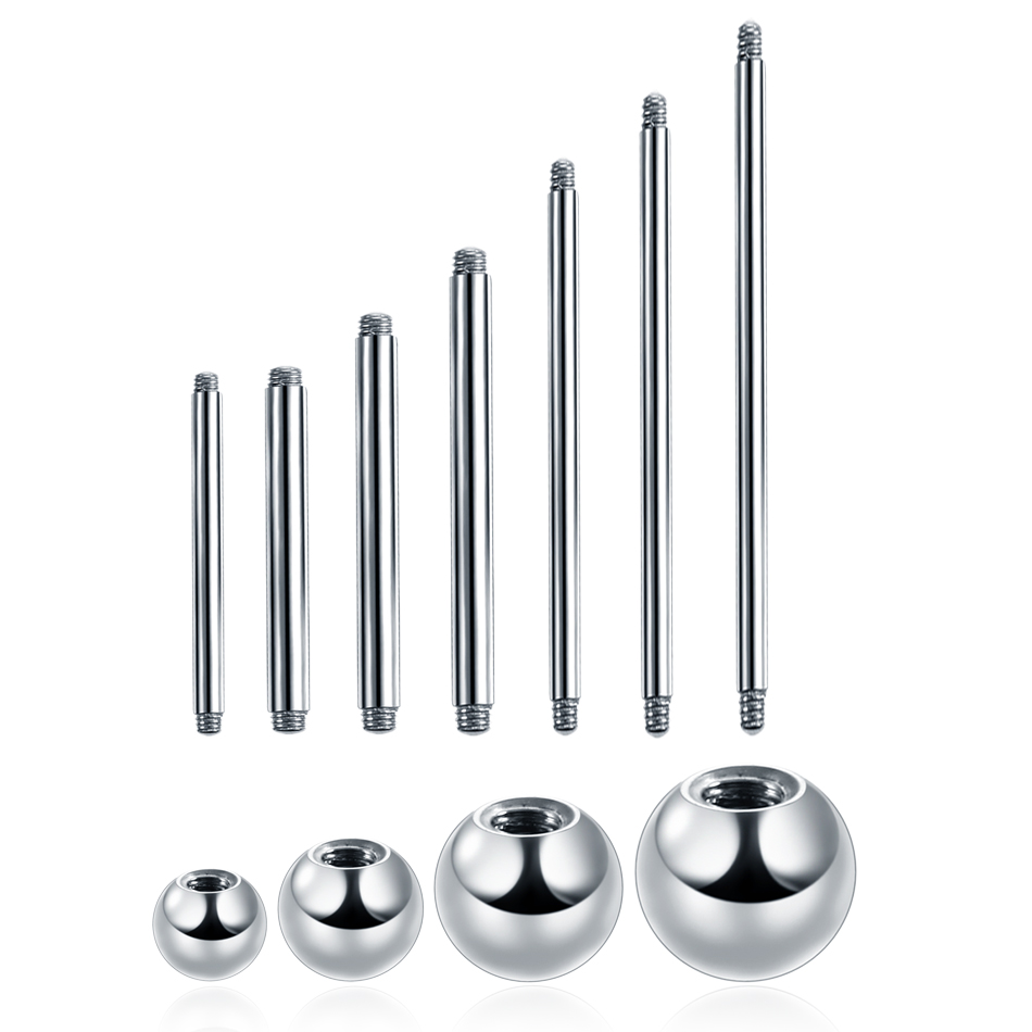 1 adet G23 titanyum düz halter - Tongue Barbell Straight incelemesi ve fiyatı
