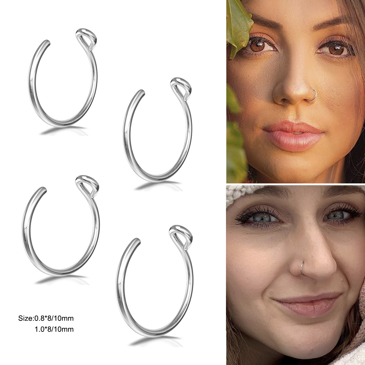 2 Adet Paslanmaz Çelik Kişiye  - Body Jewelry Metal Types incelemesi ve fiyatı