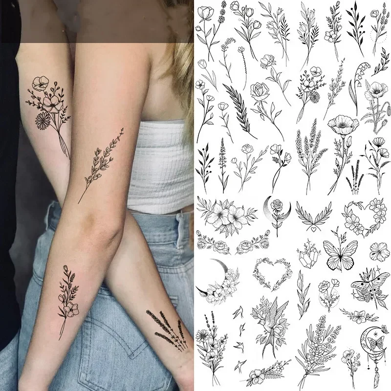 Kelebek Sahte Dövme Kadın için - Body Jewelry Tattoo incelemesi ve fiyatı