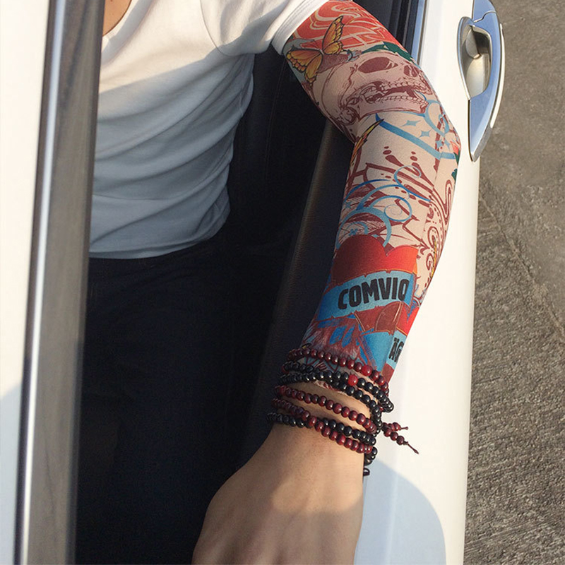 1 adet erkekler uzun sahte isı - Body Jewelry Tattoo incelemesi ve fiyatı
