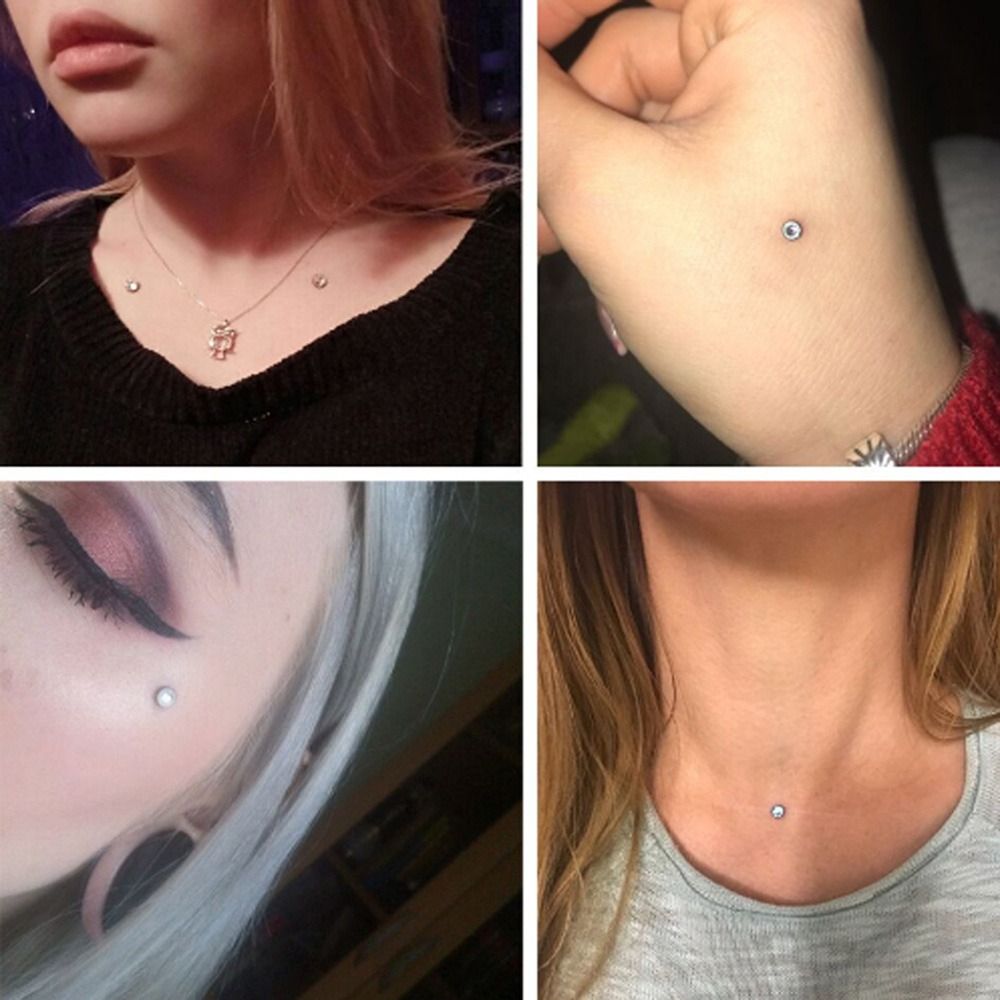 Mikro Paslanmaz Çelik Vücut Pi - Body Jewelry Stores incelemesi ve fiyatı