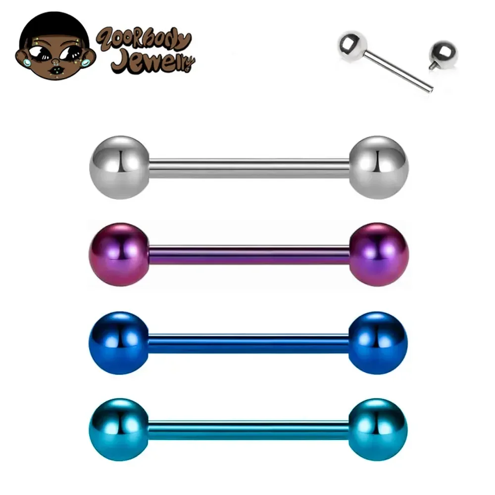 1/10 adet F136 İmplant Sınıf T - Tongue Barbell Straight incelemesi ve fiyatı