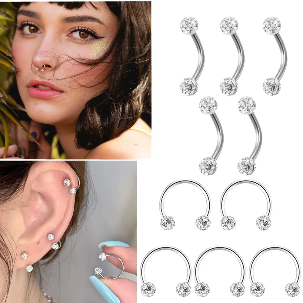 5 adet Paslanmaz Çelik Taklidi - Body Jewelry Metal Types incelemesi ve fiyatı