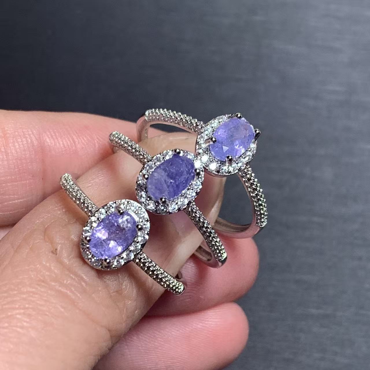 Doğal Tanzanit Yüzük Ayarlanab - Body Jewelry Wholesale incelemesi ve fiyatı