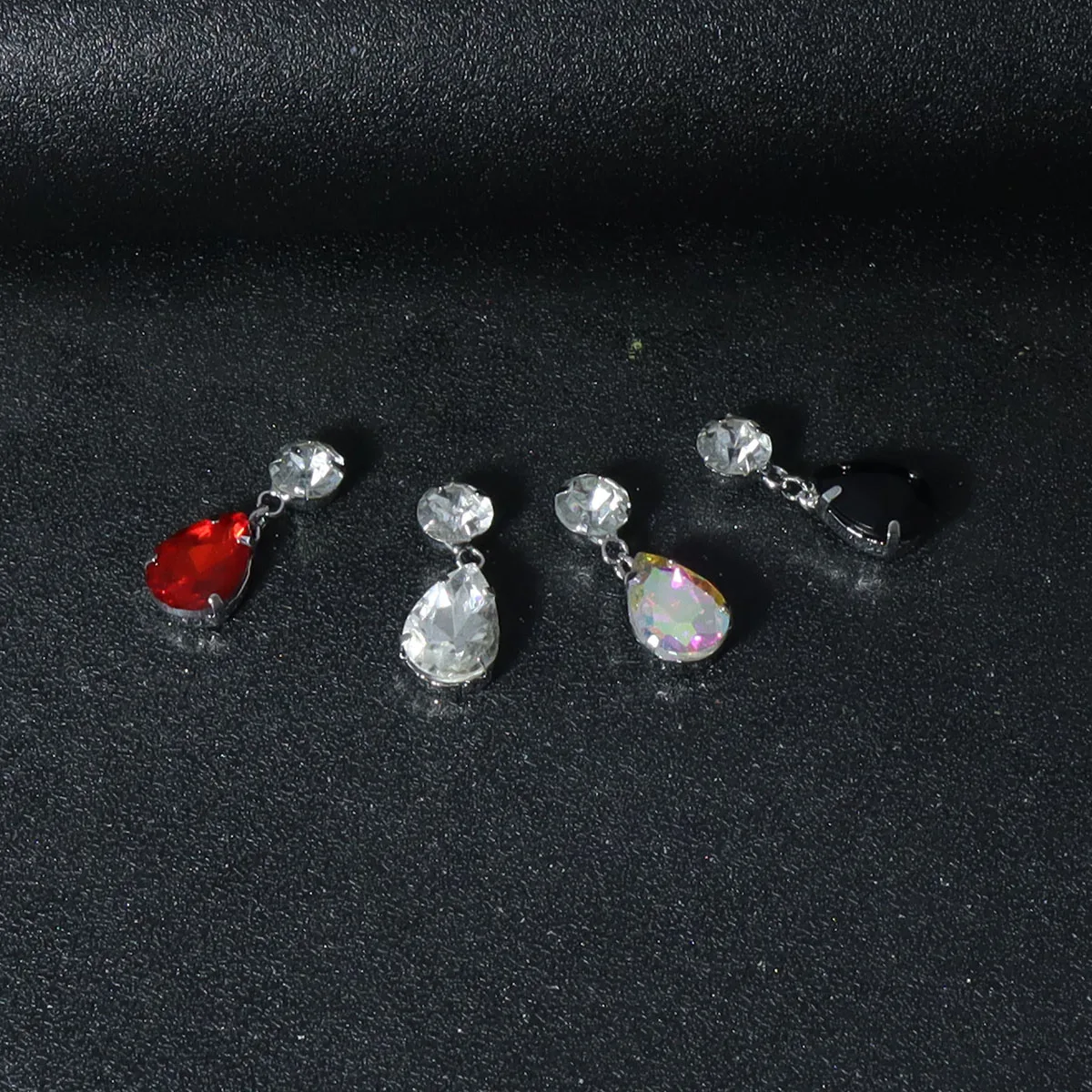 4 Parça/Su Damlası Tipi Göbek  - Body Jewelry Metal Types incelemesi ve fiyatı