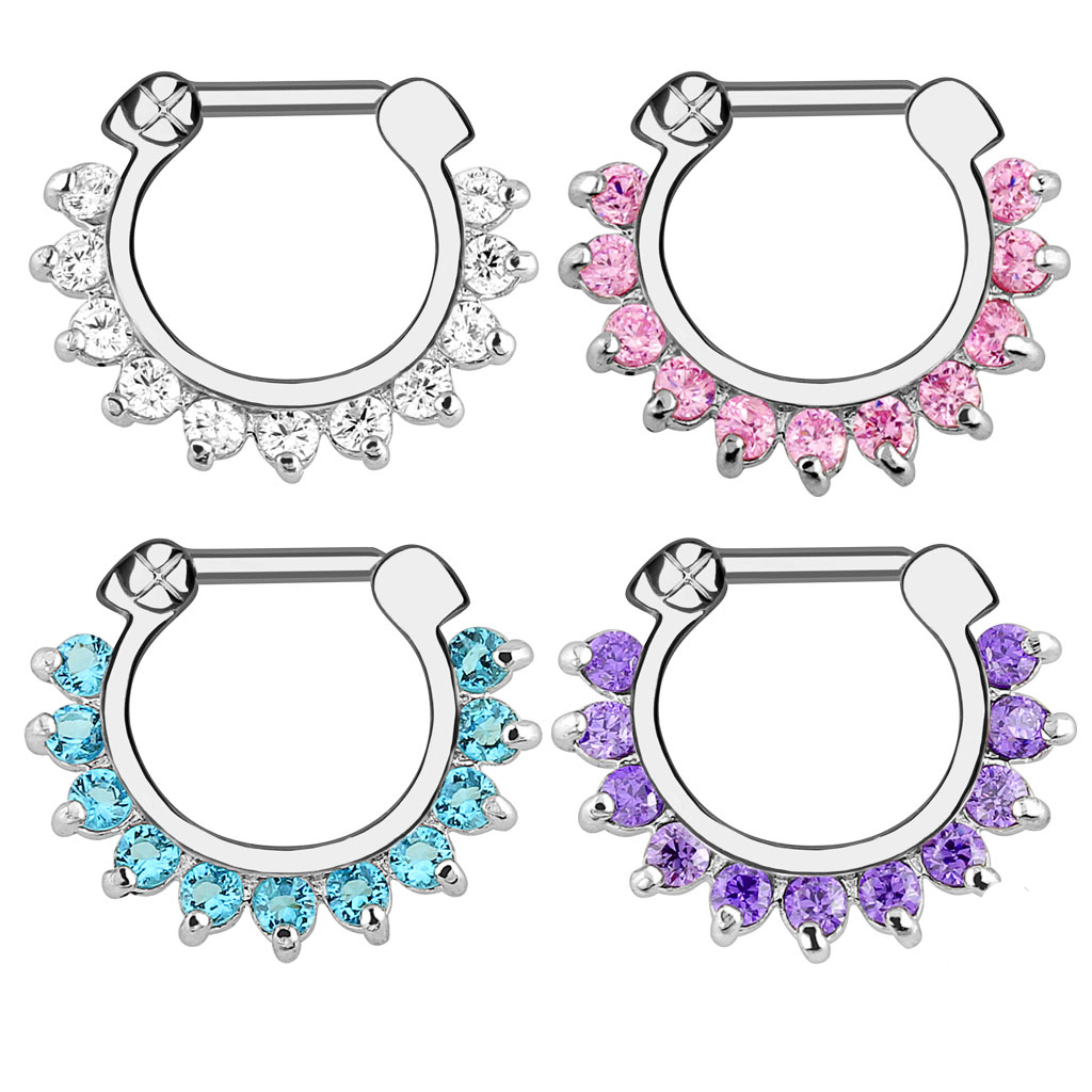 1 adet Klipsli Burun Septum Ha - Body Jewelry Stores incelemesi ve fiyatı