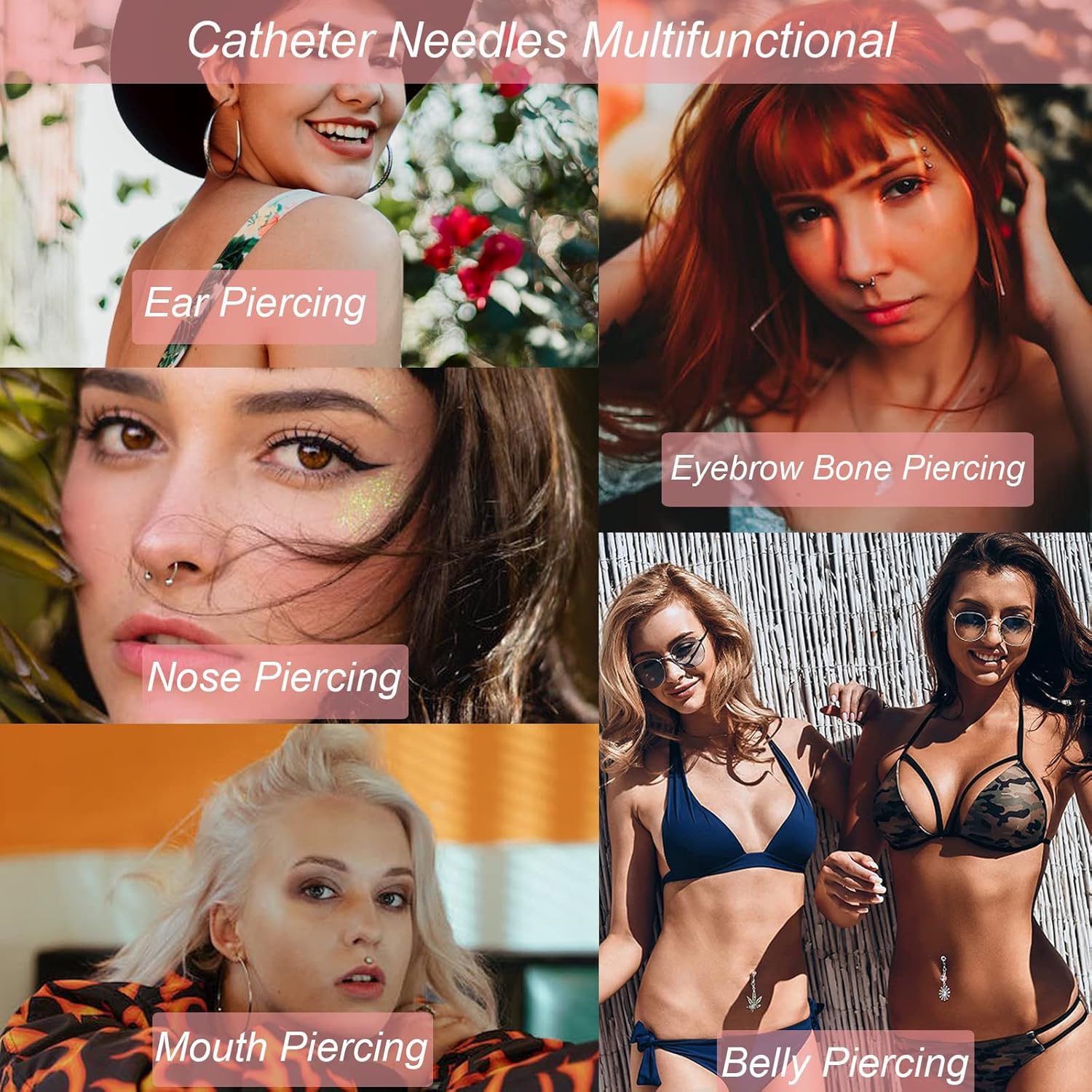 100/50/20/10 adet piercing iğn - Body Jewelry Tattoo incelemesi ve fiyatı