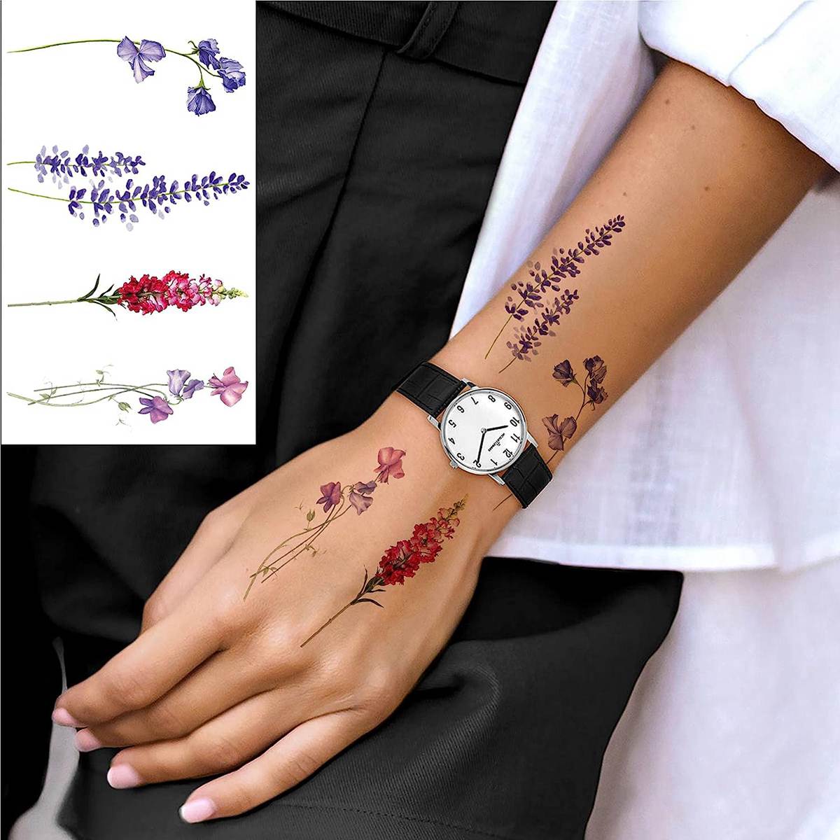 COKTAK 12 Adet Suluboya Lavant - Body Jewelry Tattoo incelemesi ve fiyatı
