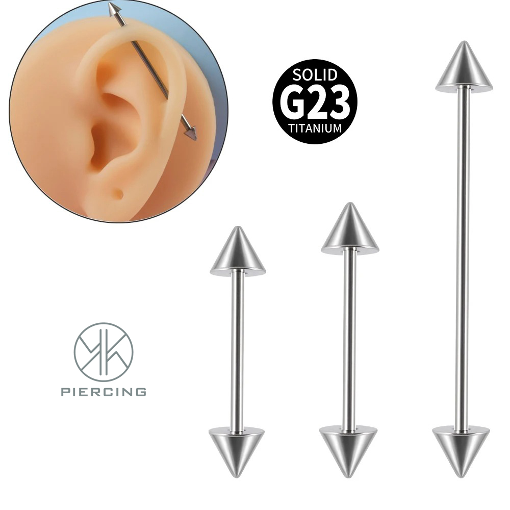 1 adet G23 titanyum koni endüs - Tongue Barbell Straight incelemesi ve fiyatı