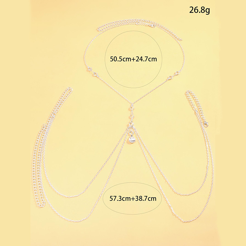 Kadınlar İçin Gümüş Tonlu Vücu - Body Jewelry Types incelemesi ve fiyatı