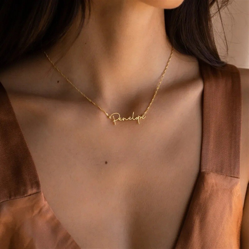 Özel Ad Su Dalgalanma Kolye Ki - Body Jewelry Wholesale incelemesi ve fiyatı